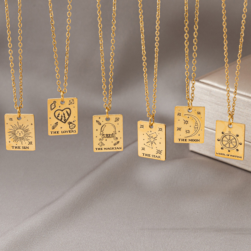 Tarot Card Necklace