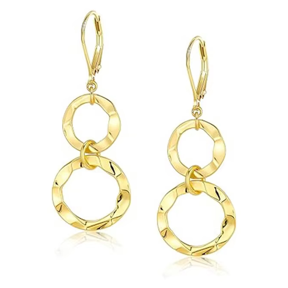 OEM Custom Jewelry Fashion Alloy Stud Earrings Drop Earrings for Women for Party Dating Daily Hoop Earings Wholesale Jewelry